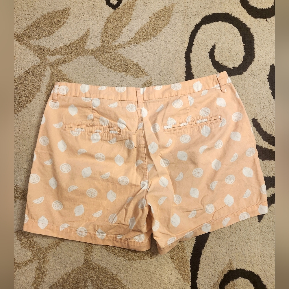 Old Navy Womens Peach Fruit Polka Dot Shorts - Picture 8 of 8